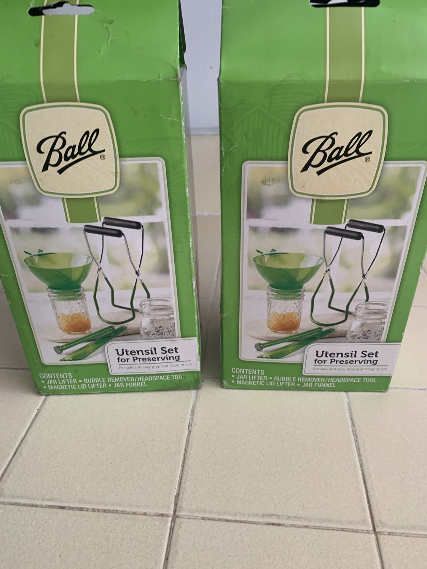 (2) New Utensils Sets For Preserving. Each $10