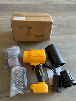 Brand new : cordless leaf blower