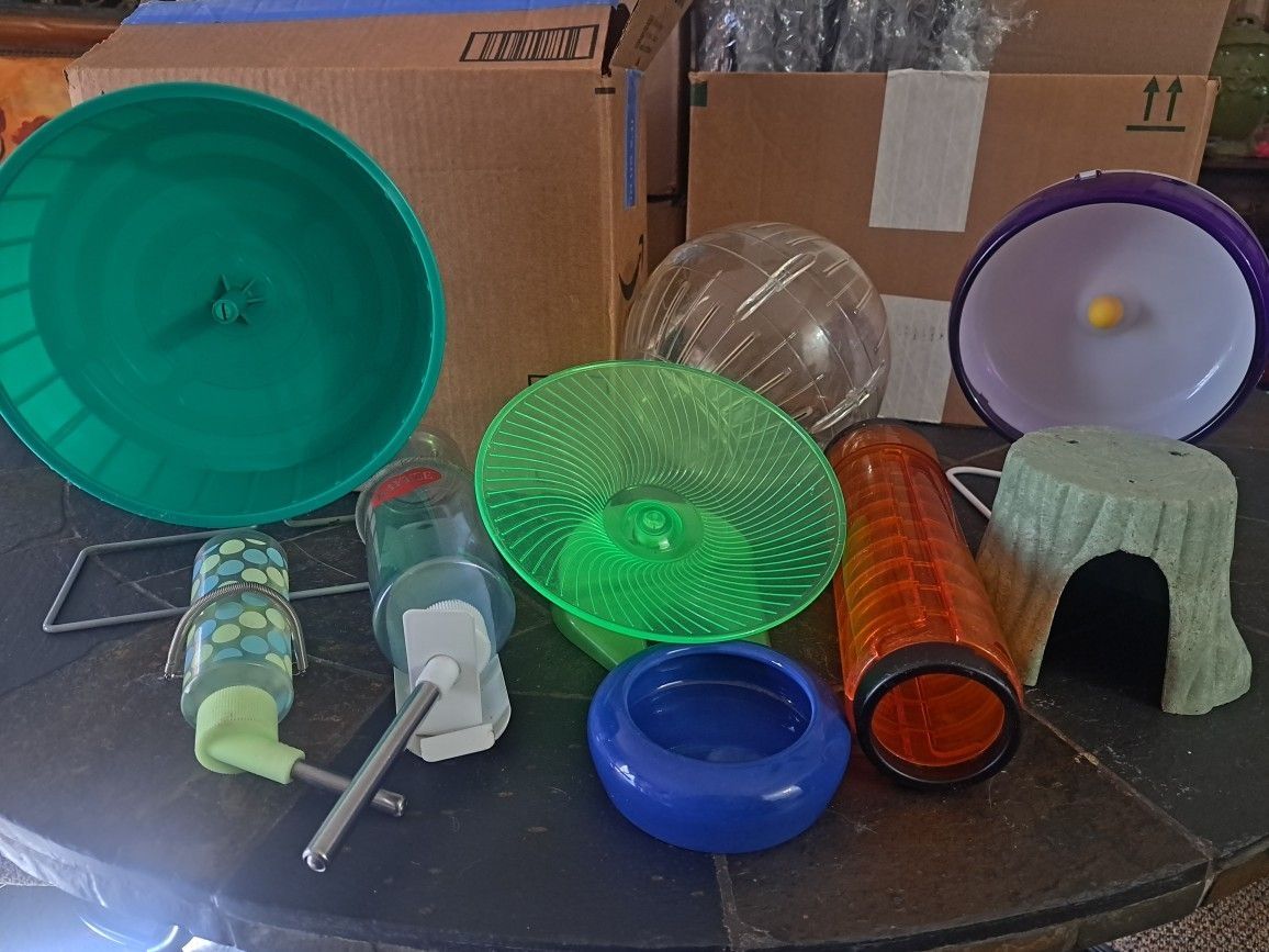 Hamster Accessory Lot