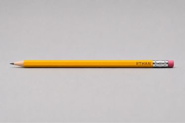 Personalized Yellow Pencil – Ethan