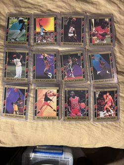 Michael Jordan best of the best slam dunk card set