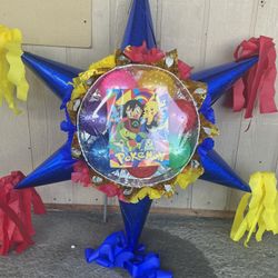 Pokemon Anime Star With Balls Pinata 
