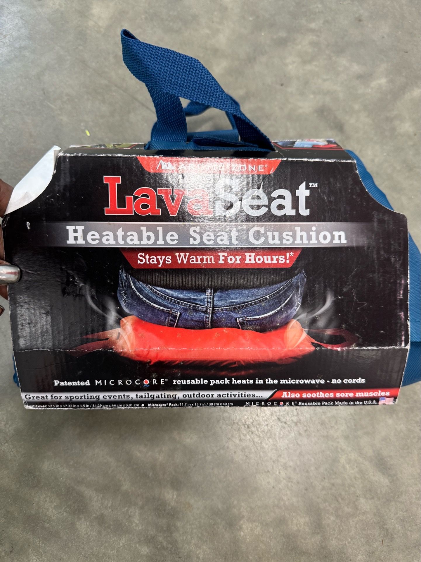 LavaSeat Heatable Seat Cushion -