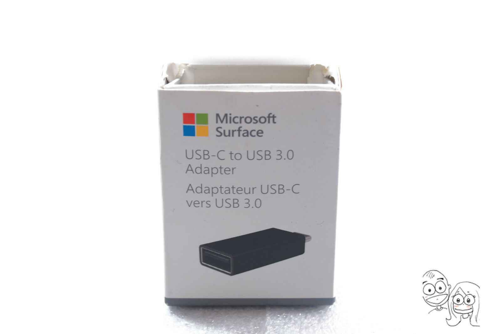 Official Microsoft Surface USB-C to USB Adapter - Black