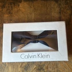 Calvin Klein Mens Bow Tie - Blue