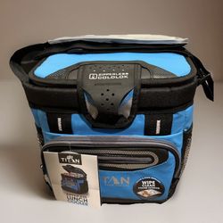 Titan Deep Freeze by Arctic Zone Zipperless Lunch Cooler Blue