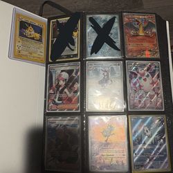Pokemon and dragon ball binder