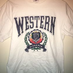 Vintage 1993 Western Pioneers T-Shirt Size M