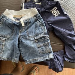 $6 Oshkosh and Cherokee Boys Shorts And Pants 3 & 4
