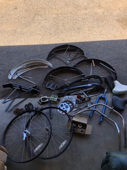 Beach cruiser bike parts