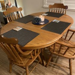 Dining Table With 4 Chairs