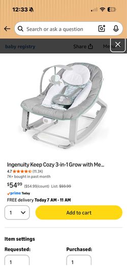 Baby vibrating rocker