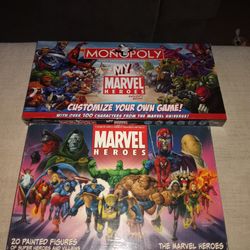 2 BRAND NEW MARVEL BROARD GAMES !!!! ASKING ONLY FOR  $60.00 FOR BOTH!!MERRY CHRISTMAS 🤶 