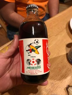 Coke Bottle from 1986 World Cup