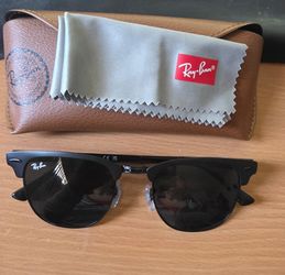 Rayban RB3716 Clubmaster Metal Sunglasses
