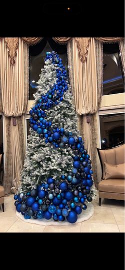 Blue ornaments