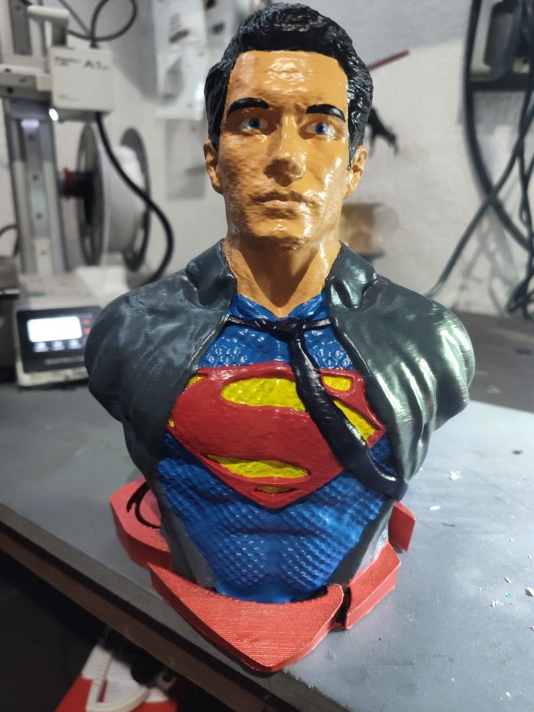 Bust Statue Of Superman Henry Cavill Dc