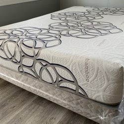 Queen Sky Comfort Bamboo Cool Gel Memory Foamm Matres!!