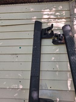 Truck Running Boards with Mounting Brackets
