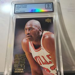 1995-96 Upper Deck #335 Michael Jordan Card  Bulls
MPE MINT 9