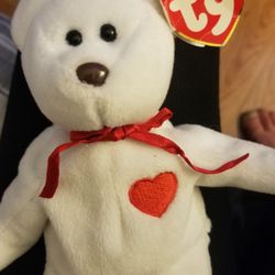 Ty Beanie Baby-Valintino The Bear With The Big Money Errors.