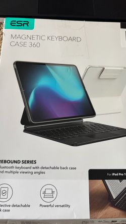 ESR [Upgraded] iPad Pro 13 Inch Case with Keyboard (M5/M4, 2025/2024), iPad Pro 13 Keyboard Case with Magnetic Stand, Portrait/Raised Modes for iPad P