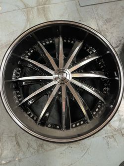New Borghini 20” Rims Set