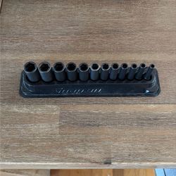 Snap On - 12 Piece 1/4 Drive Deep Impact