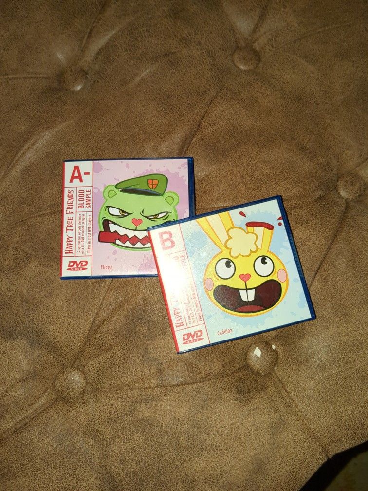 Happy Tree Friends blood sample DVD