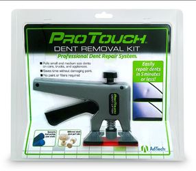 AdTech Pro Touch Automotive Paintless Dent Removal Tool Kit with Glue Sticks