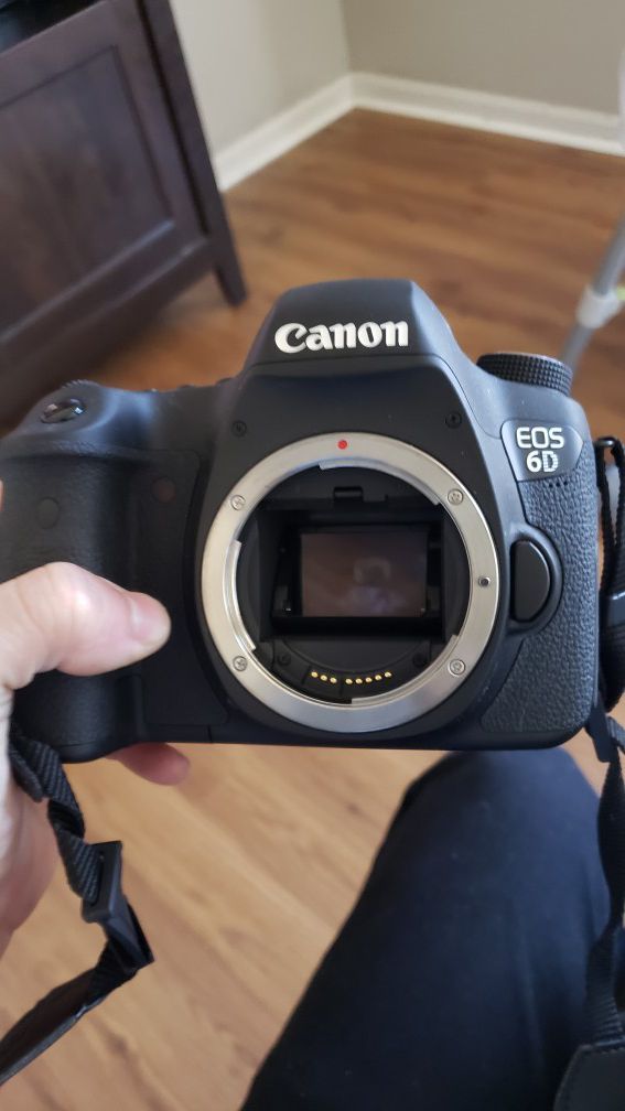 Canon 6d with lenses