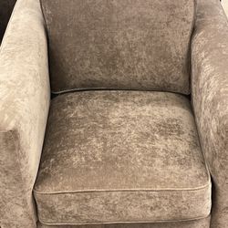 Brown couch, bed, queen size with loveseat