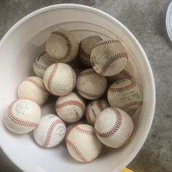 A Lot Of Baseballs