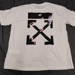 Off White Mens T Shirt Size Large 