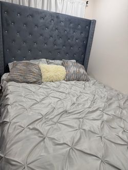 Queen Bed with or without Mattress