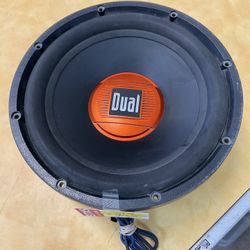 12 Inch Dual Car Speaker 