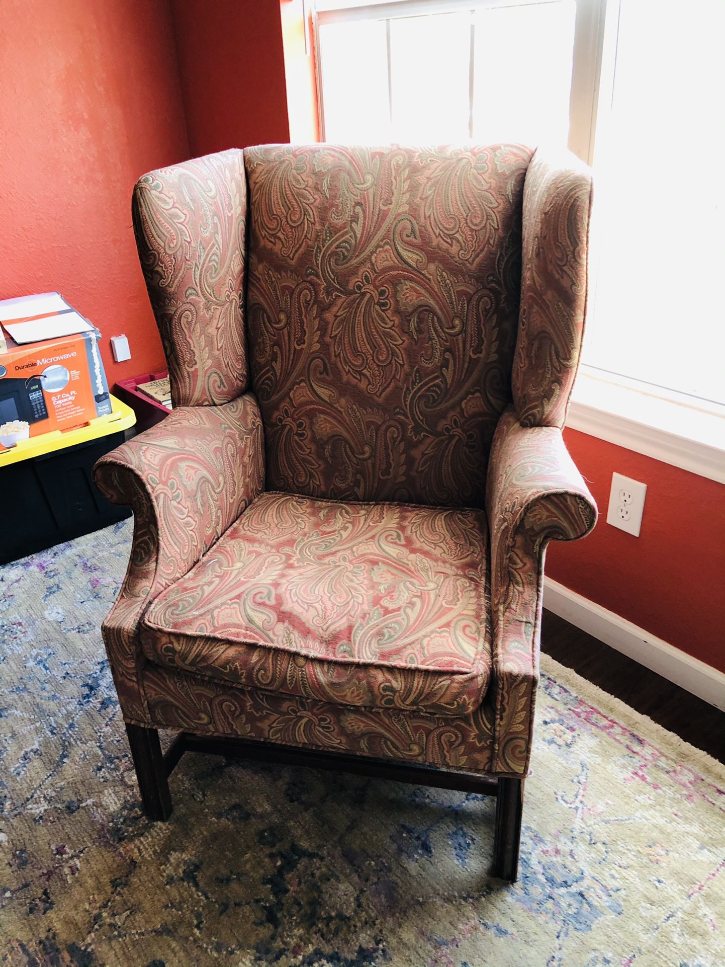 Library Wingback Chair