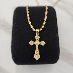 New Cross Pendant Necklace 