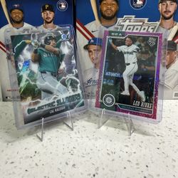 Leo Rivas 2026 Topps Series 2 Purple Holo Foil /250 #649 Mariners