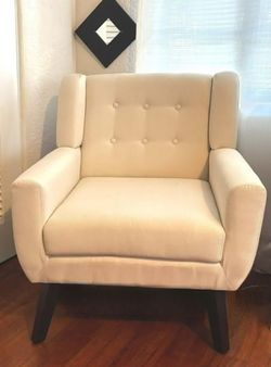 Beige/Cream Armchair