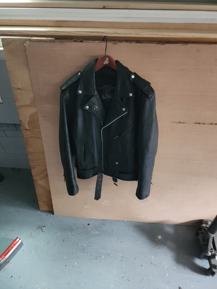 Leather Biker Jacket