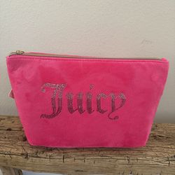 Juicy Velour Makeup Bag - Pink