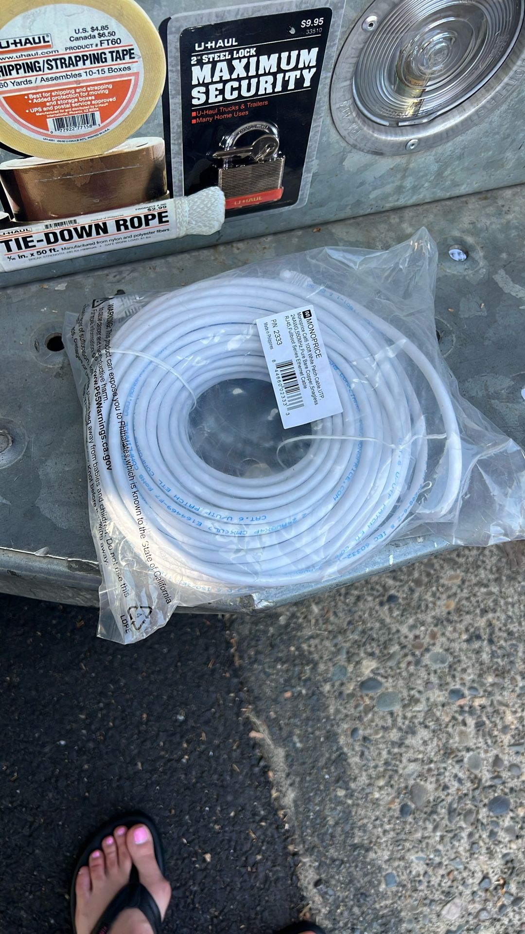 100’ Cat 6 Cable