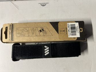 Hook and loop bike tube strap