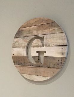 Wooden wall decor (custom)
