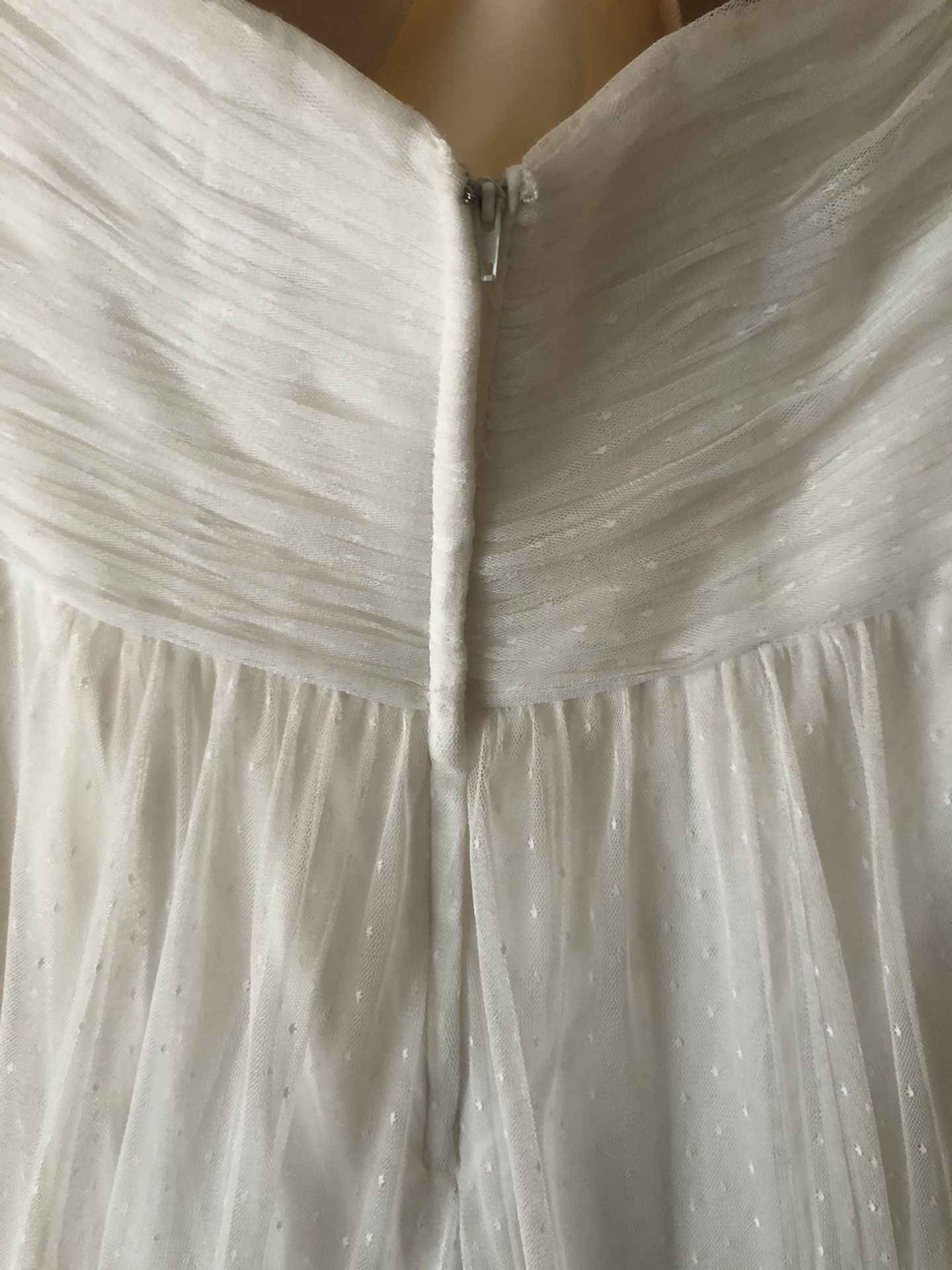 Infinity Bridesmaids Dresses, Wedding Dress and 1 Pair Of Size 10 Shoes Wore By Bride For Just The Ceremony.