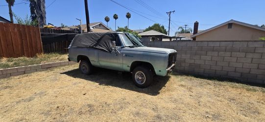 1985 Ramcharger For Parts