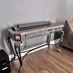 Iron Marble Top (Entry Table)