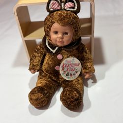 Vintage Sugar, Loaf Kostume Kids Plush Baby Doll Stuffed TOY