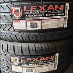 Lexani 235/40/19 105W XL – 45,000 Mile Tire